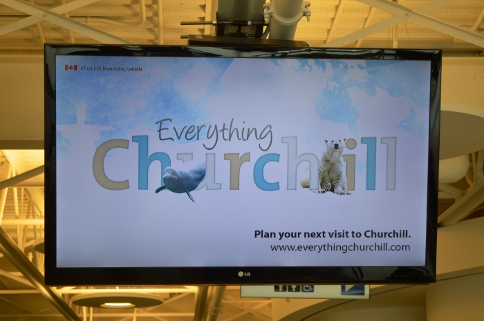 Everything Churchill is even advertising here. 
