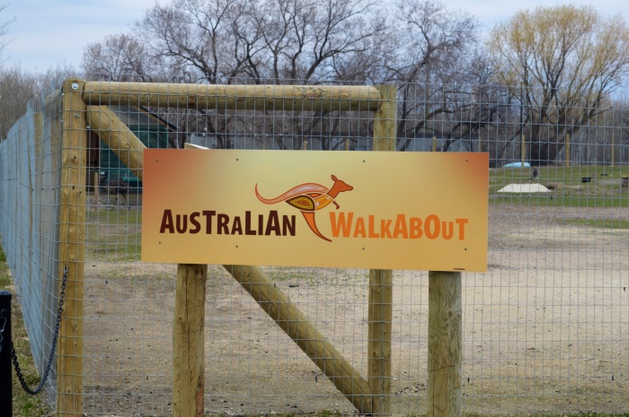 The walkabout is very close to the old/currant entrance. In fact it's the first thing you past if you stay to the left. 