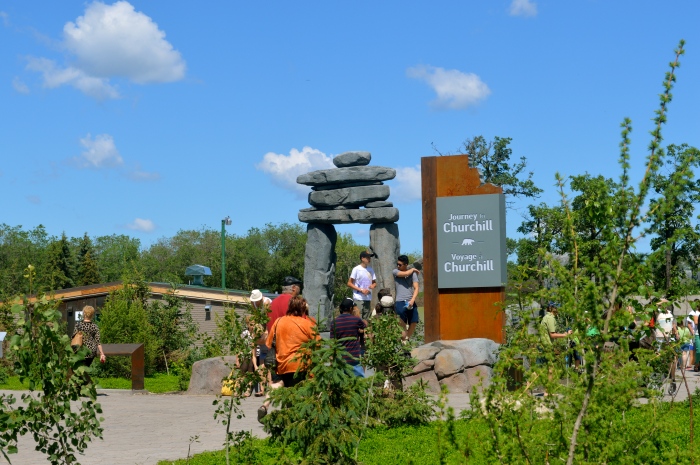 This Inuksuk will become a popular place to get your picture taken.